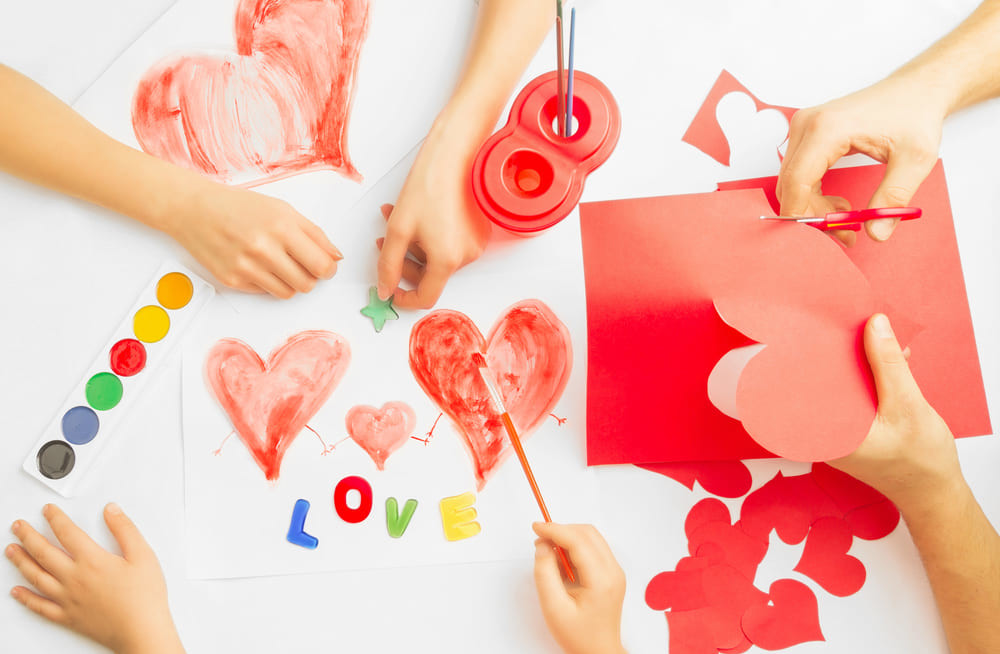 Kid- friendly activities to celebrate the day of love